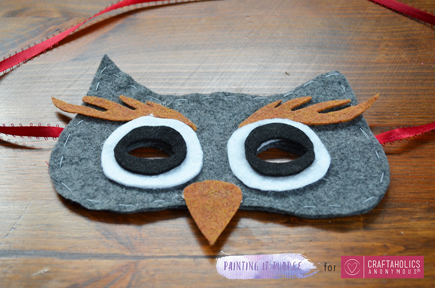 Paper Owl Mask 