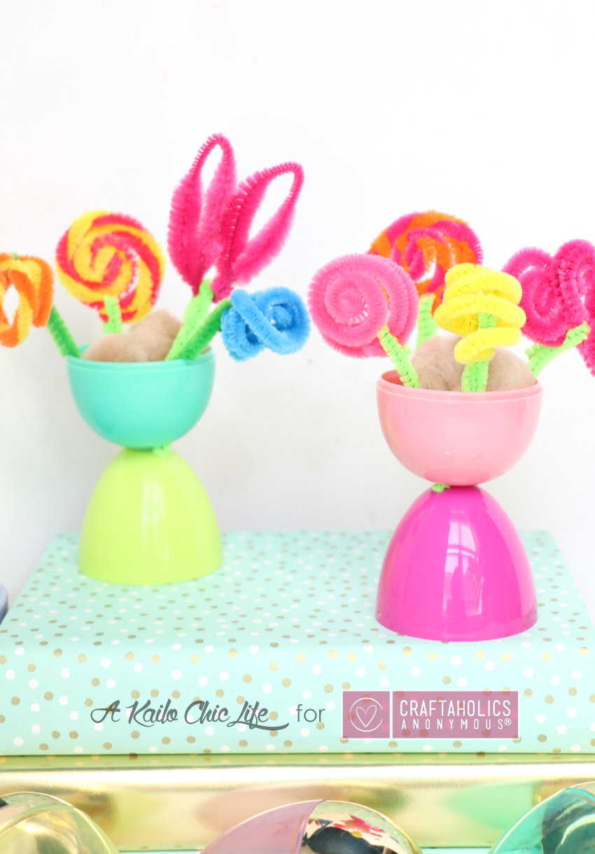 Kid Friendly Spring Flower Vases