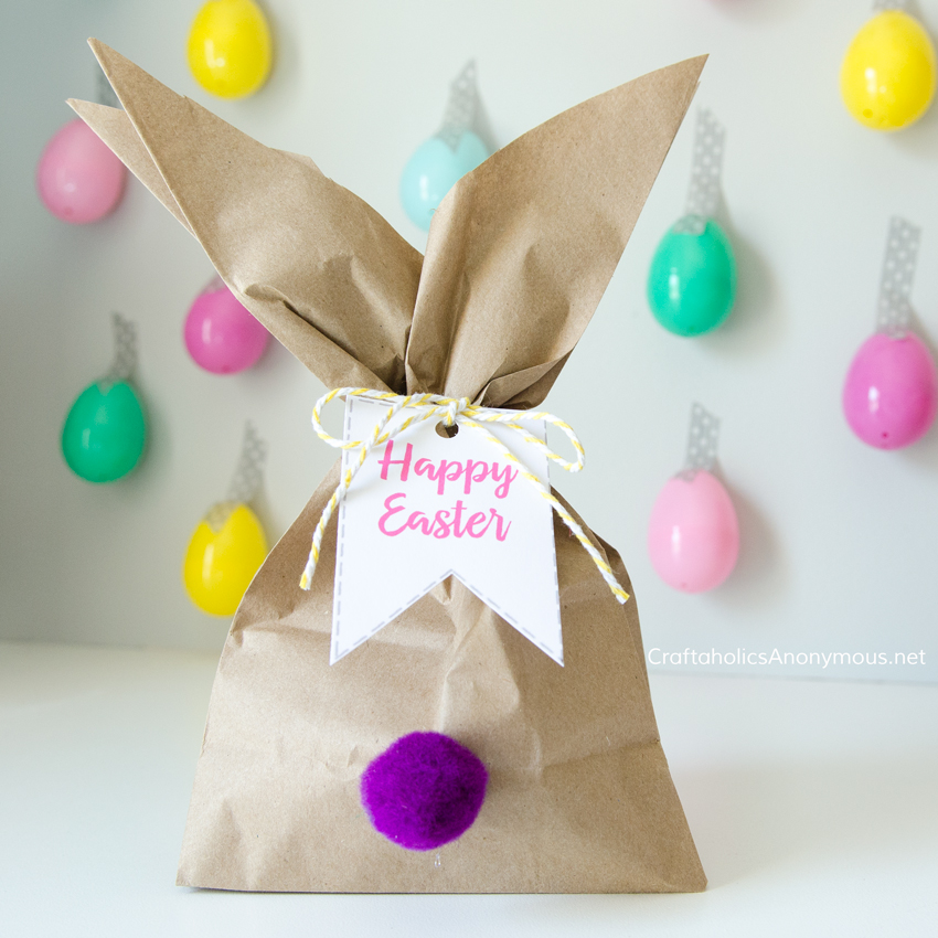 Details about   Non-woven Rabbit Bags Candy Gift Bags Food Packaging Bag Easter Party DecorI jO 