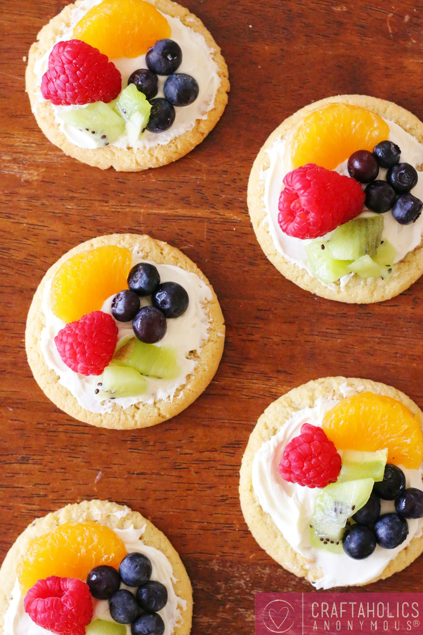 Craftaholics Anonymous® | Sugar Cookie Fruit Tarts