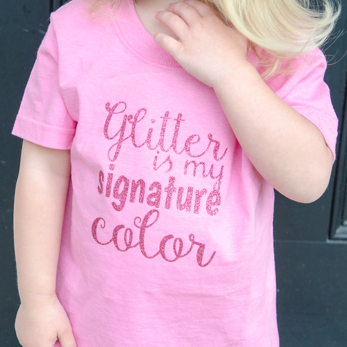 Craftaholics AnonymousÂ® | Glitter is My Signature Color Shirt + Graphics Bundle Deal