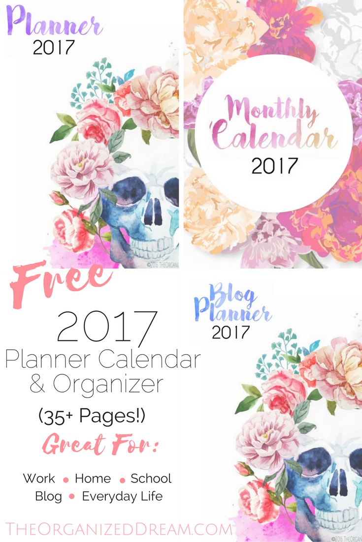 free printable 2017 calendars