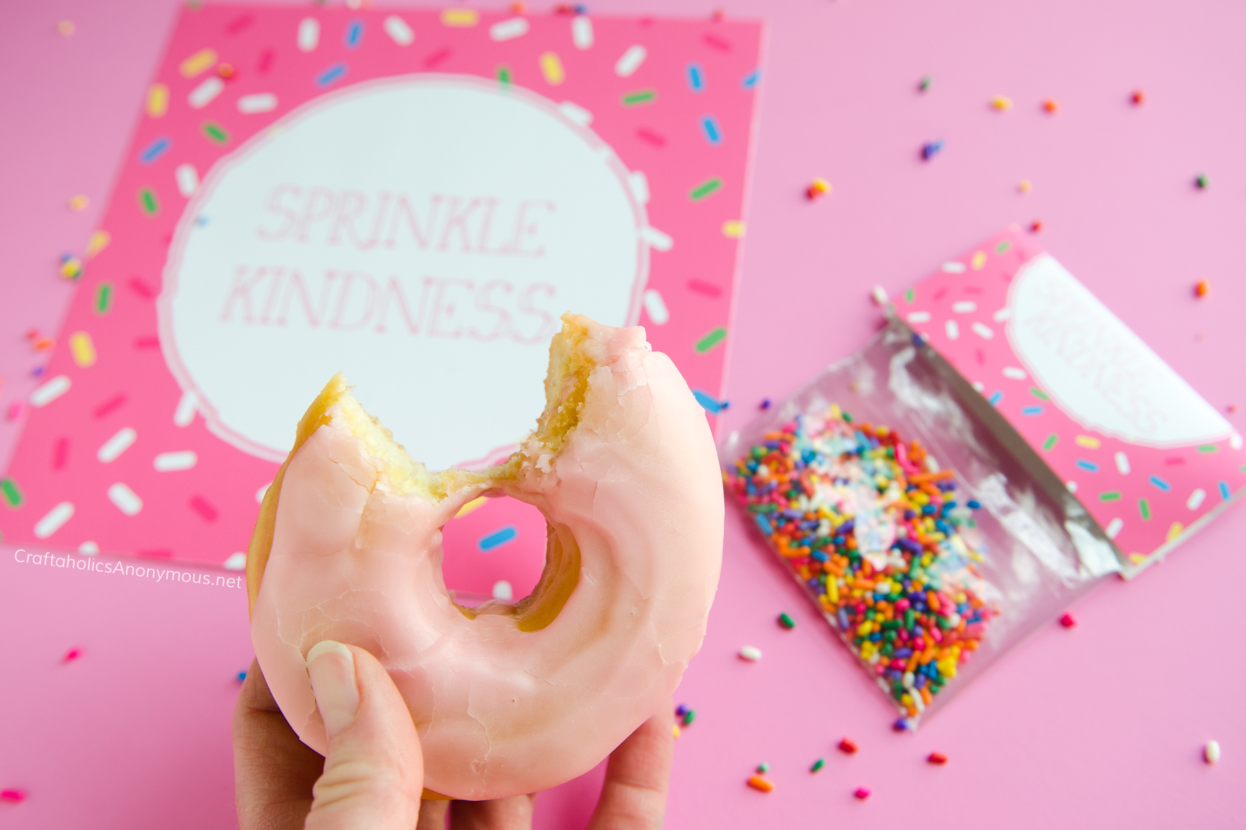 Craftaholics Anonymous® Sprinkle Kindness Lesson with Free Printables