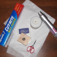 RTW: Tissue Paper Transfer Candles