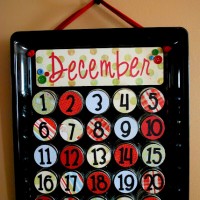 baby food jar advent calendar