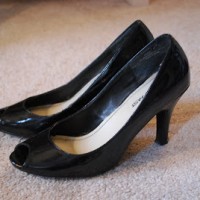 What to do with a $4 pair of peep toes?