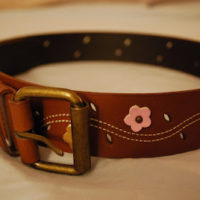 napkin rings from a….{cute} belt