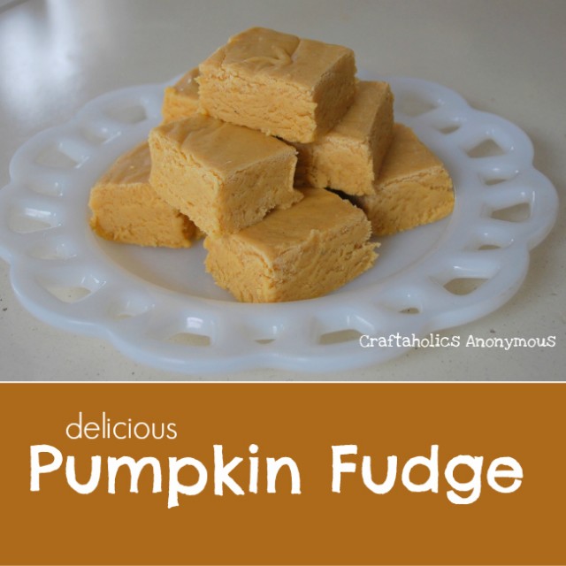 pumpkin fudge