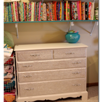 Guest Project: Mandy from Sugar Bee Crafts {foil dresser}