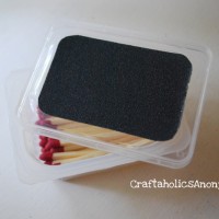 Baby Food Container Matchbox {TUTORIAL}