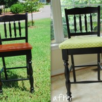 dining room chair makeover