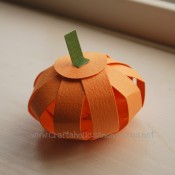 Craftaholics Anonymous® | Paper Pumpkin Tutorial