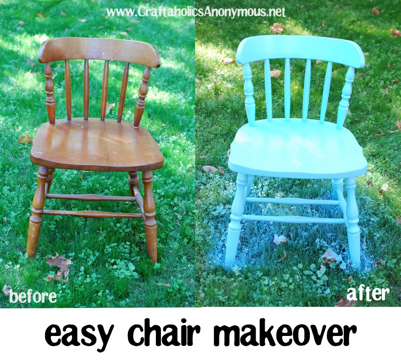 updated dining chair revamp