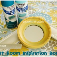 My Craft Room: Part 2 {Inspiration Board}