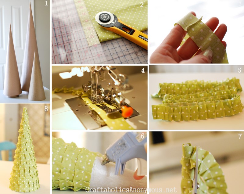 how to make a ruffle tree