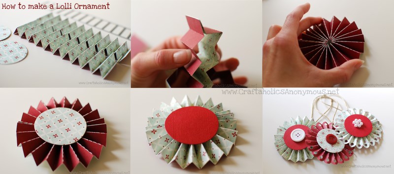 how to make paper lollies