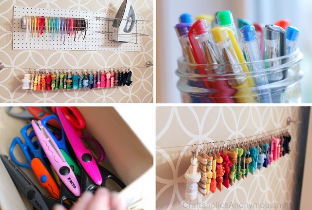 Craftaholics Anonymous® | 18 Ribbon and Fabric Storage Ideas
