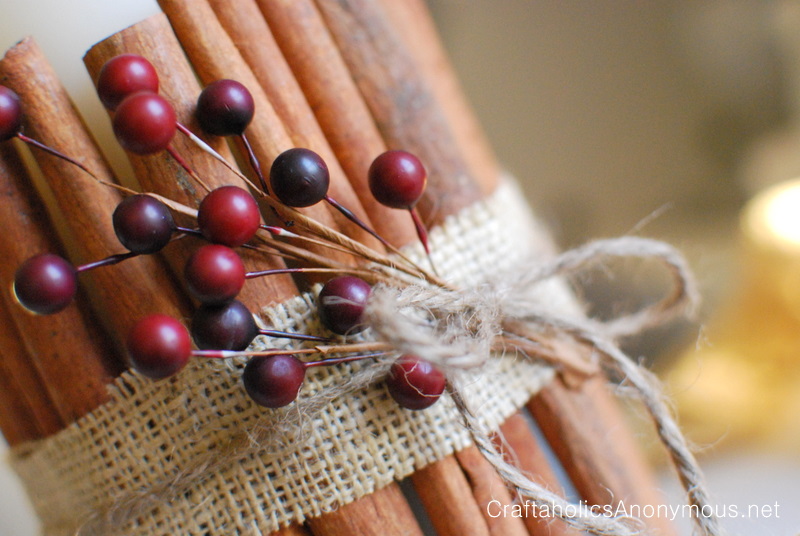 how to make a cinnamon candle