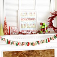 christmas mantel