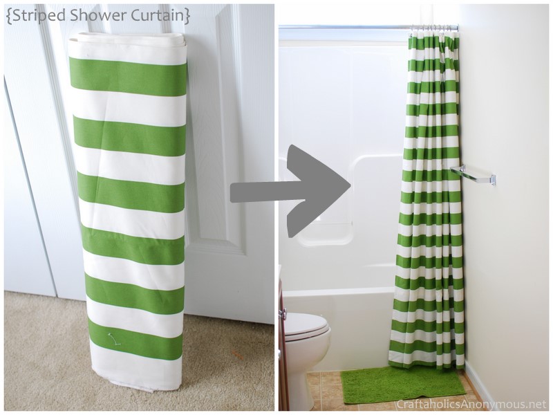Diy Shower Curtain Tutorial, How Do You Make A Shower Curtain