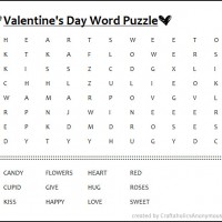 free valentine printable game