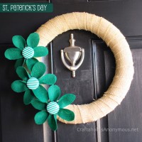 St. Patrick’s Day Wreath TUTORIAL