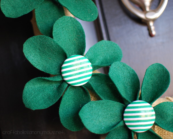 st paterick's day green flowers