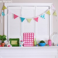 Mantel decorating