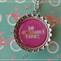 bottlecap necklace