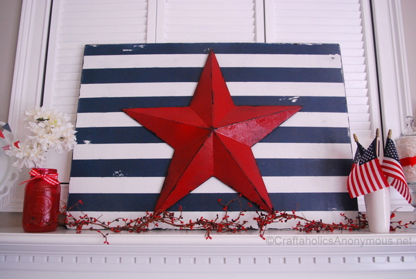 stars and stripes sign