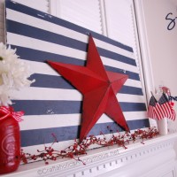 Patriotic Star and Stripes Sign TUTORIAL
