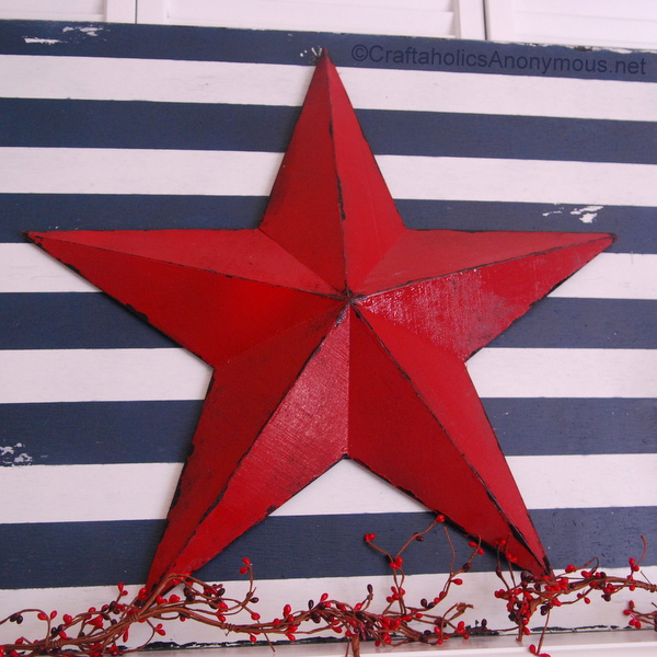 star and stripe sign