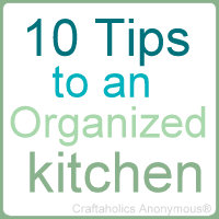 organized kitchen