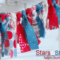 patriotic fabric bunting