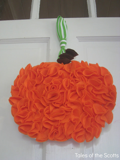 pumpkin wreath 