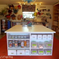 Garage turned Craft Room TOUR with The Ivy Cottage Blog