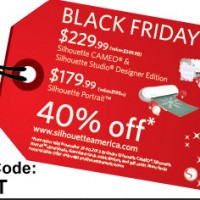 Silhouette BLACK FRIDAY……HUGE Deals & Discounts!!!
