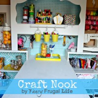 Craft Room TOUR with Lina from Fancy Frugal Life