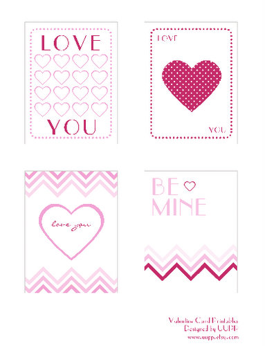 free valentine's printable