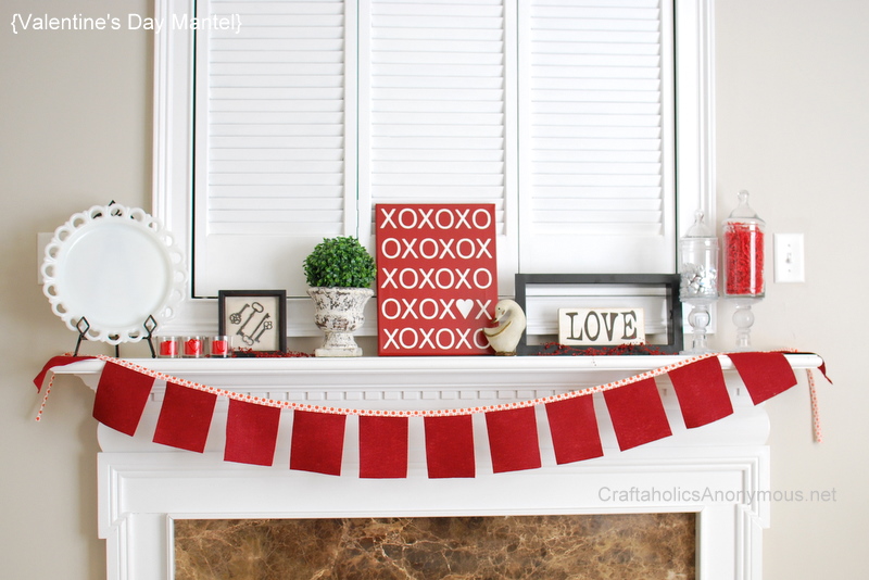 valentine's mantle