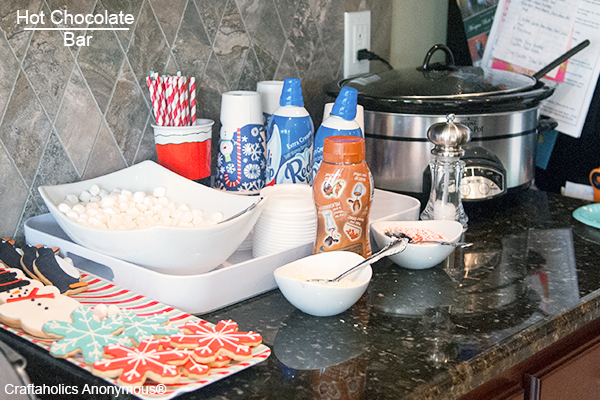 hot chocolate bar