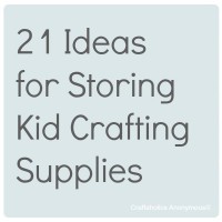 small crafting storage