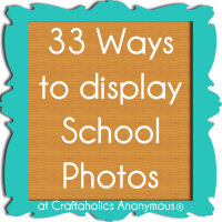 33 Ideas to Display School Photos