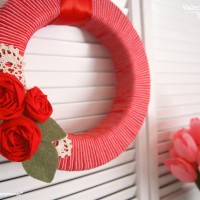 valentine wreath