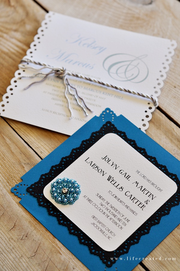 How to DIY wedding invitations