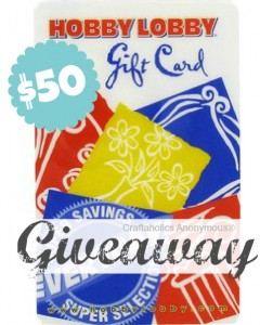 hobby lobby giveaway