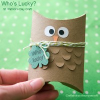 St. Patrick’s Day Owl Treat Boxes