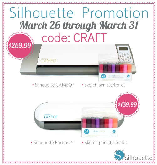 silhouette pen promo