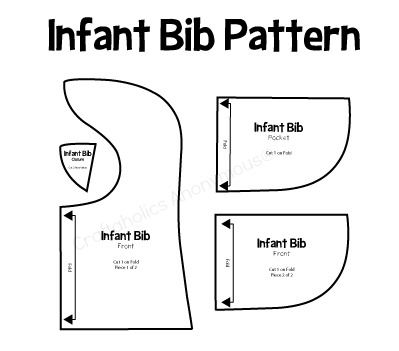 infant bib pattern