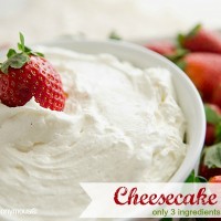 Best Cheesecake Dip: Only 3 ingredients!